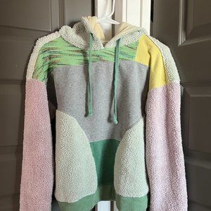 Anthropologie's Cozy Pieced Hoodie